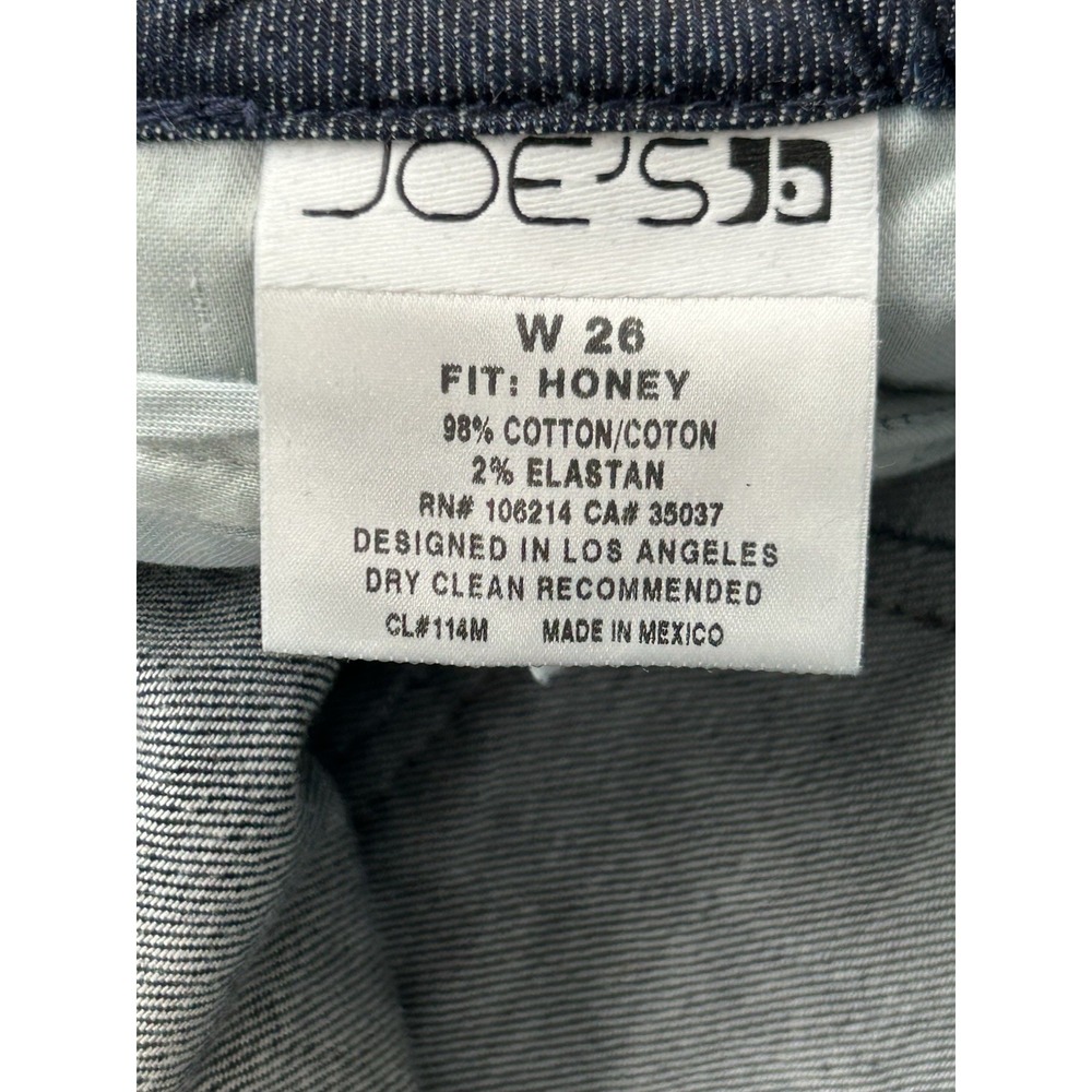 Joe's Jeans Dark Blue Honey Fit Bootcut Jeans Stretch Denim 5-Pocket Women - Picture 4 of 10